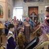 Богослужение в Неделю 4-ю Великого поста, преподобного Иоанна Лествичника, в Успенском храме г. Мглина